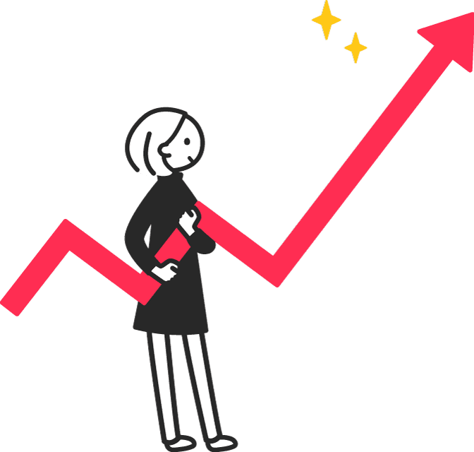 会社の思想を表現するイラスト
